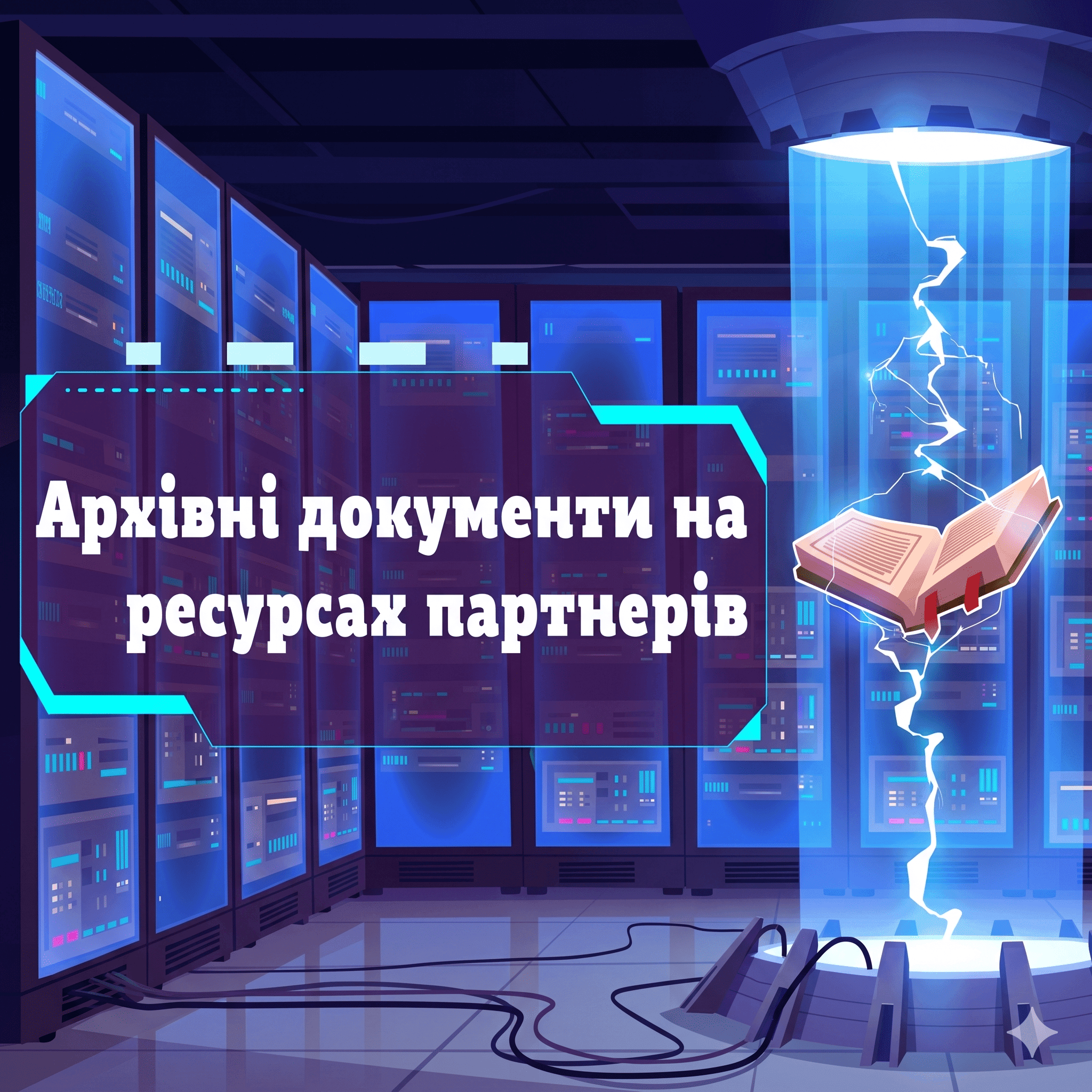 Архівні документи на ресурсах партнерів