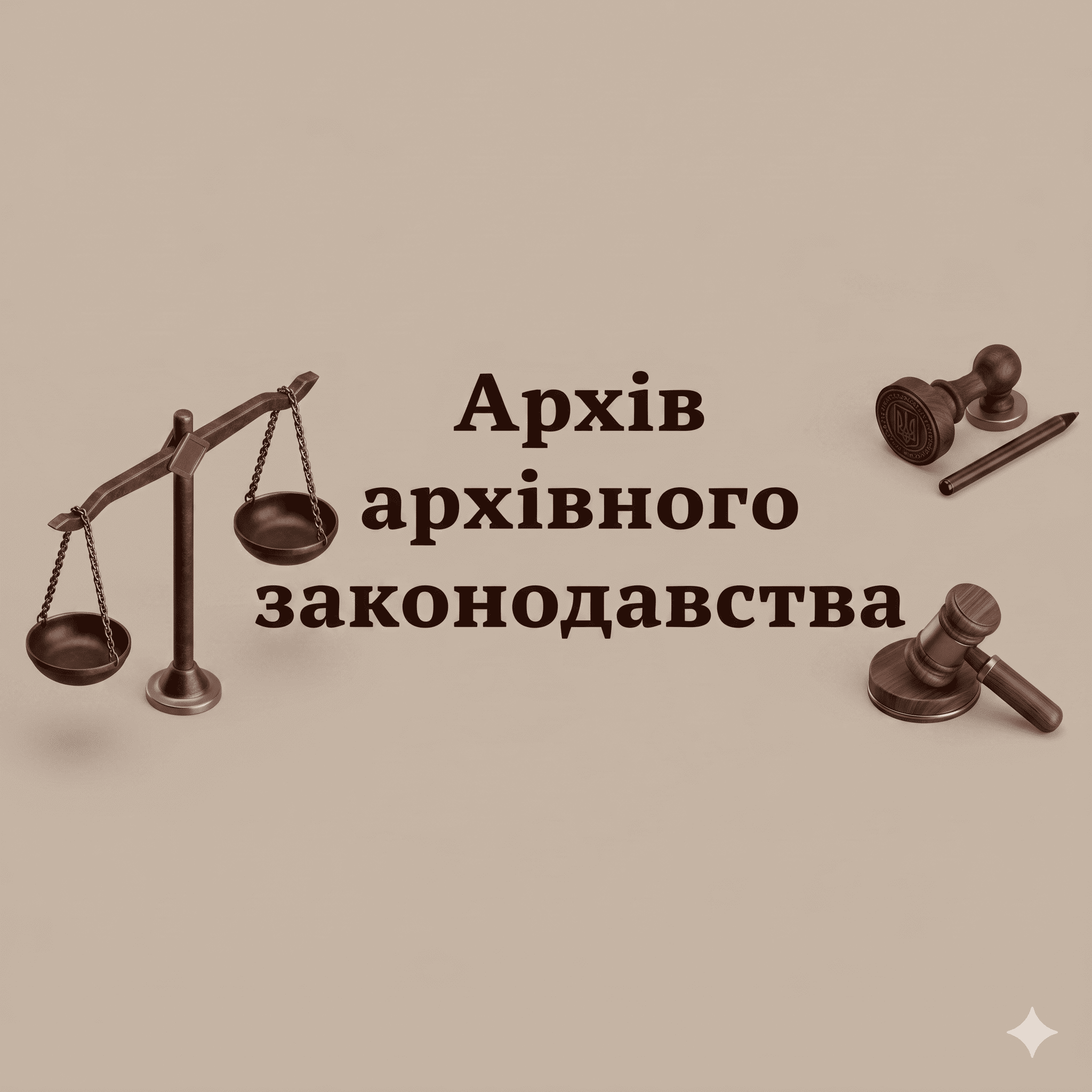 Архів архівного законодавствa